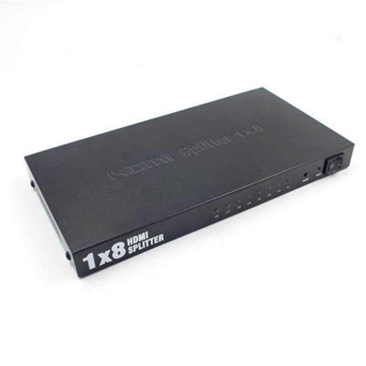Ultra HD 4K HDMI Splitter 1x8 8-Port Repeater Amplifier Hub 3D 1080P-3
