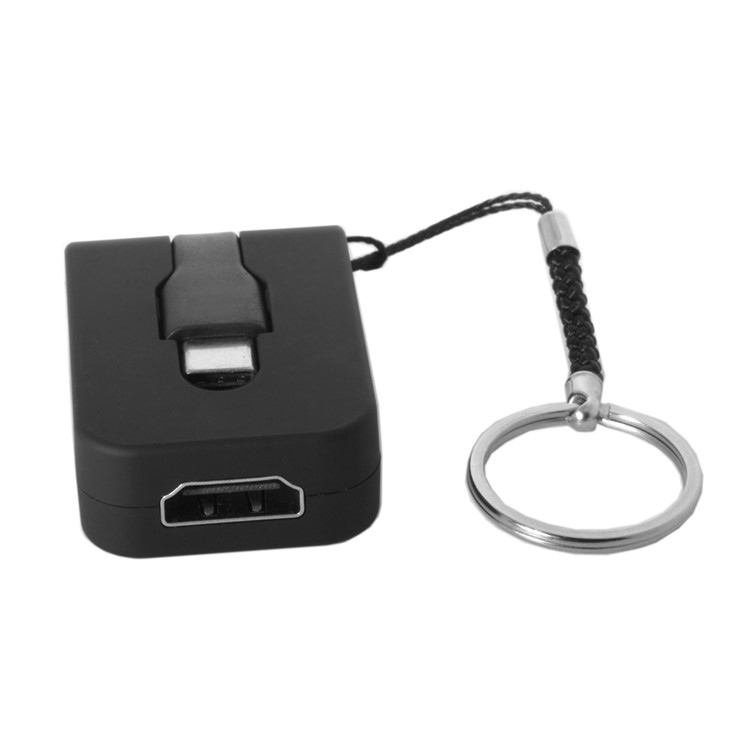 CY UC-071 Mini USB Type-C to HDMI Adapter for MacBook / Chromebook / Huawei Mate 10 Pro Etc.-10