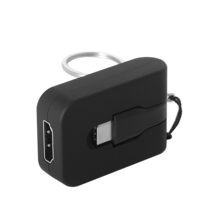 CY UC-071 Mini USB Type-C to HDMI Adapter for MacBook / Chromebook / Huawei Mate 10 Pro Etc.-5