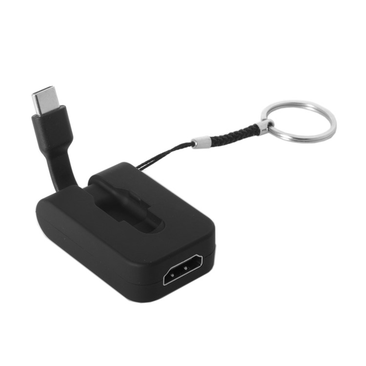 CY UC-071 Mini USB Type-C to HDMI Adapter for MacBook / Chromebook / Huawei Mate 10 Pro Etc.-7