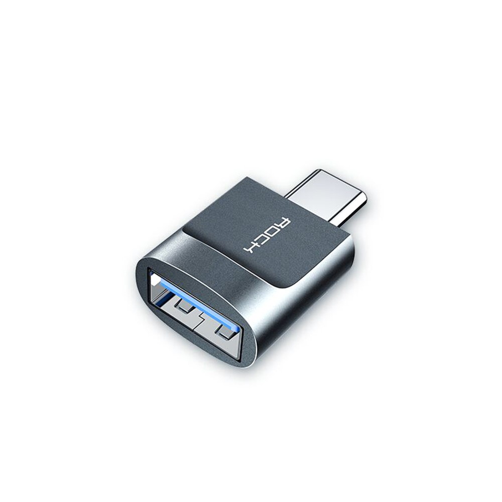 ROCK USB Female to Type-C Male OTG Data Adapter-1