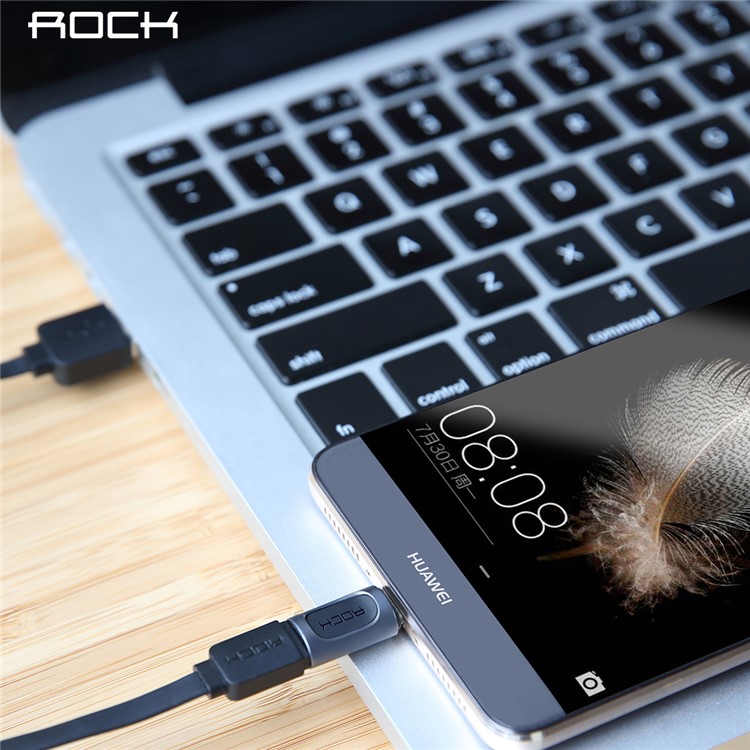 ROCK Micro USB Female to Type-C Male Charging Data Adapter-2