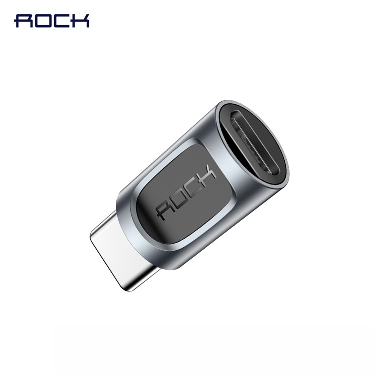 ROCK Micro USB Female to Type-C Male Charging Data Adapter-5