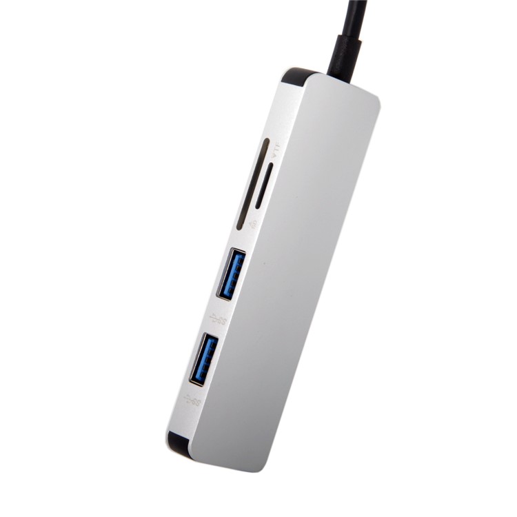 USB 3.1 Type-C USB-C to HDMI & Dual Ports 3.0 Hub & SD Card Reader for PC Laptop & Macbook-10