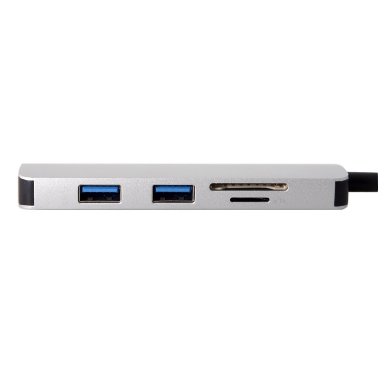 USB 3.1 Type-C USB-C to HDMI & Dual Ports 3.0 Hub & SD Card Reader for PC Laptop & Macbook-9