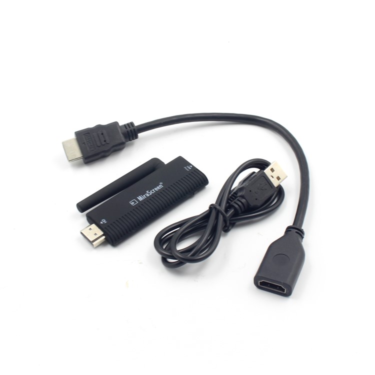 WiFi Display Receiver 1080P Mirascreen TV stick Audio Video DLNA Airplay Miracast Display Dongle wifi for tv with Extra Antenna-2