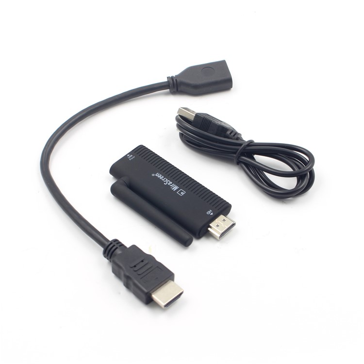 WiFi Display Receiver 1080P Mirascreen TV stick Audio Video DLNA Airplay Miracast Display Dongle wifi for tv with Extra Antenna-3