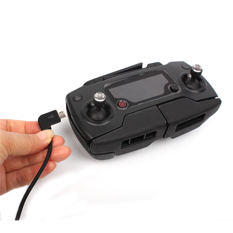 Micro USB to Micro USB Remote Control Converting Data Cable for DJI Spark/Mavic Pro Controller-4