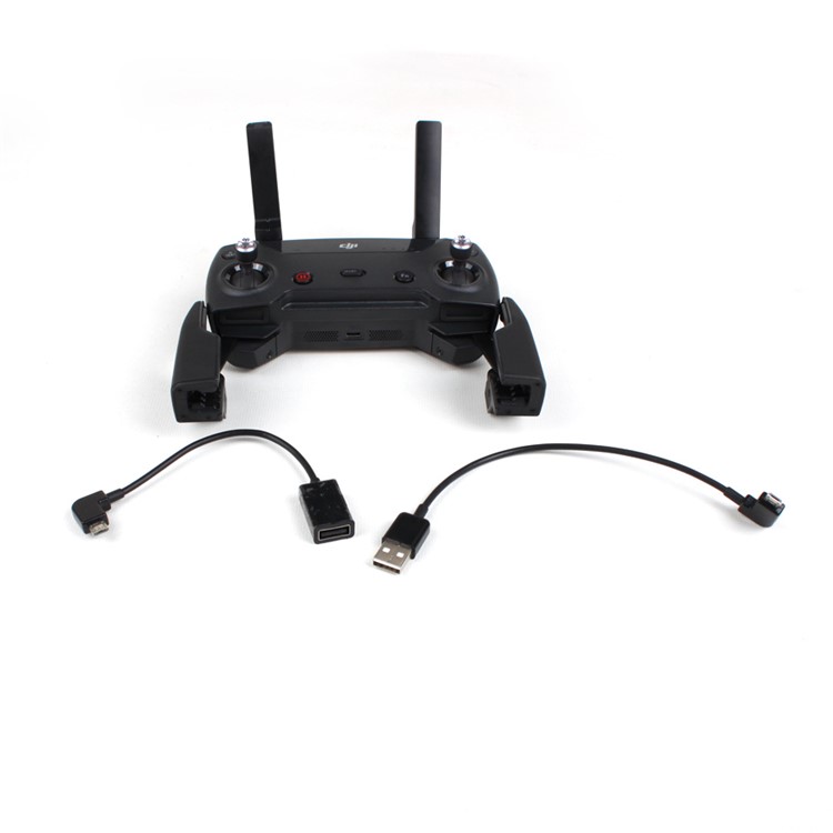 Micro USB Male to USB Female Data Converting Cable for DJI Spark/Mavic Air/Pro Remote Controller-3