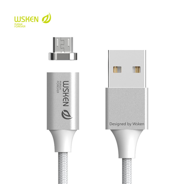 WSKEN Lite 2 Series Magnetic Micro USB Charging Cable for Samsung HTC Huawei-2