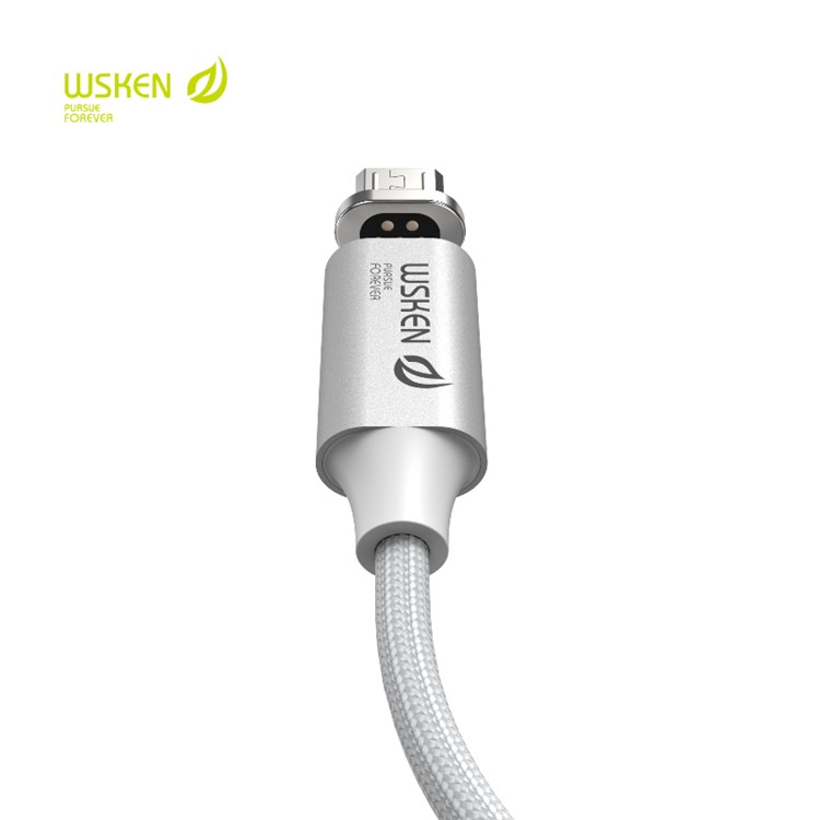 WSKEN Lite 2 Series Magnetic Micro USB Charging Cable for Samsung HTC Huawei-4