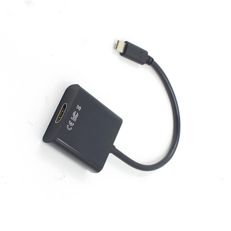 Type C USB3.1 Male to HDMI Female Adapter 1080P HDMI Video Converter(12cm) for Macbook Chrombook Laptop Tablet-2