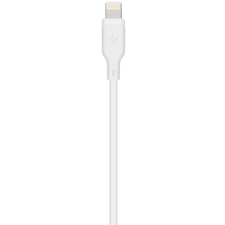 MOMAX MFI Certifié Foudre 8 Broches 2.4A Sortie Câble De Données De Charge Pour Iphone Ipad Ipod (1m) - Blanc-4
