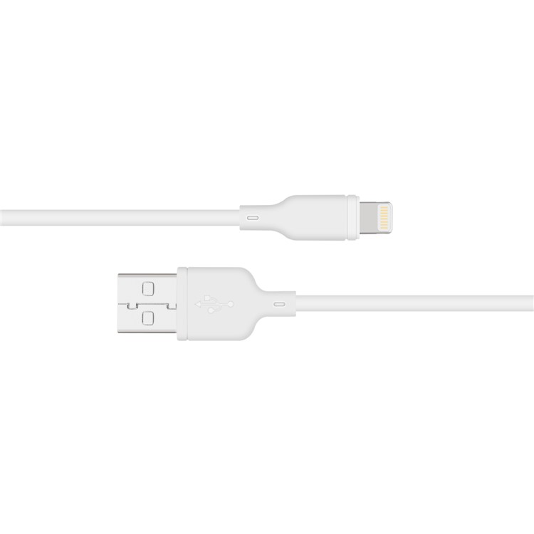 MOMAX MFI Certifié Foudre 8 Broches 2.4A Sortie Câble De Données De Charge Pour Iphone Ipad Ipod (1m) - Blanc-5