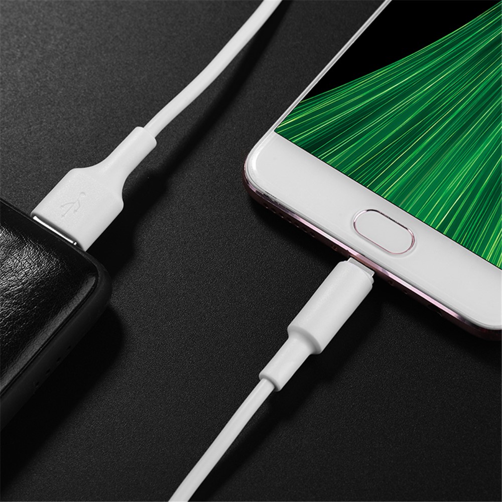 HOCO X25 1M Soarer Micro USB Data Sync Charging Cable - White-7