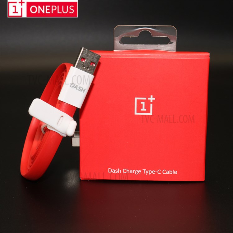 ONEPLUS 1.5m Dash Ladung Typ-C-Flachkabel 4A USB-Schnellladung Datenkabel Für OnePlus 6/5 / 5T / 3 / 3T-10