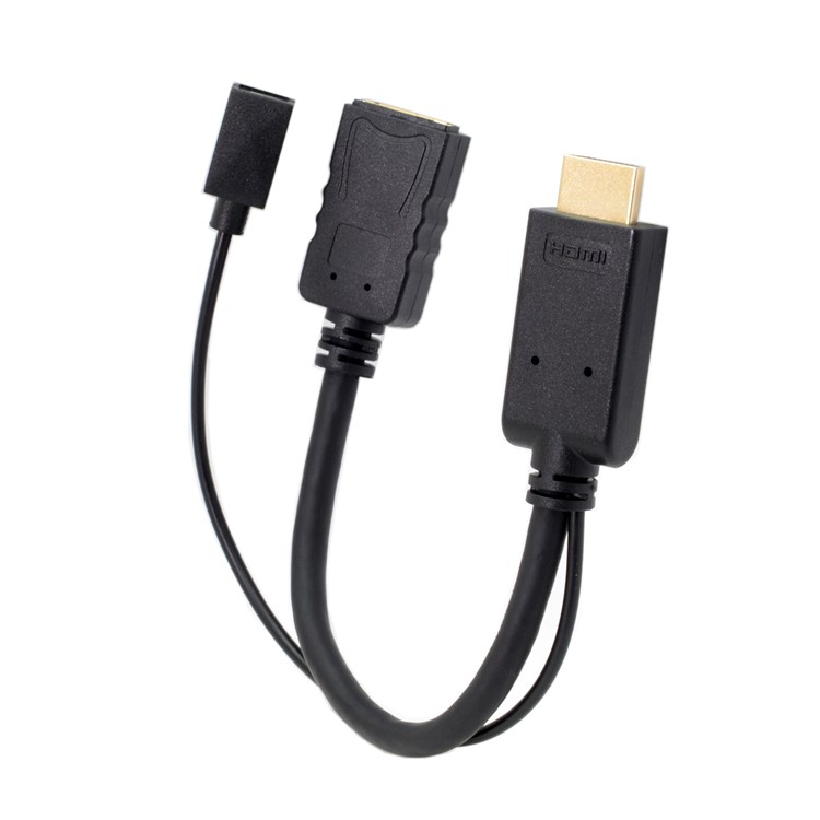 HDMI Source to Female DisplayPort DP Sink 4K 2K Video Cable for PC Laptop Monitor-6