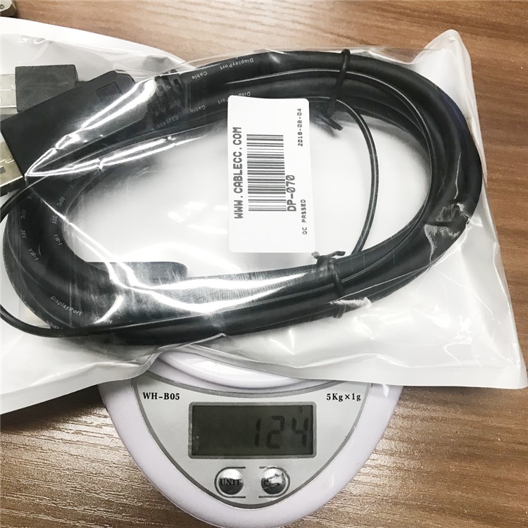 CY DP-070 HDMI Source to Male DisplayPort DP Sink 4K 2K Video Cable for PC Laptop Monitor 2m-15