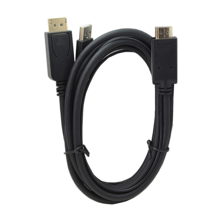 CY DP-070 HDMI Source to Male DisplayPort DP Sink 4K 2K Video Cable for PC Laptop Monitor 2m-7