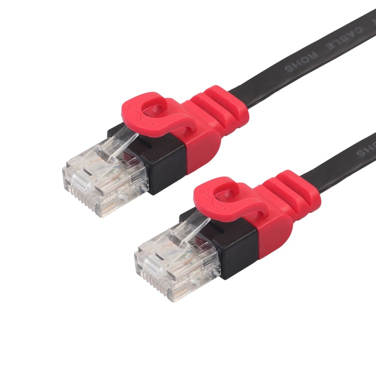 20M Flat Cat6 Network Ethernet Patch Cable RJ45 Patch LAN Cable-2