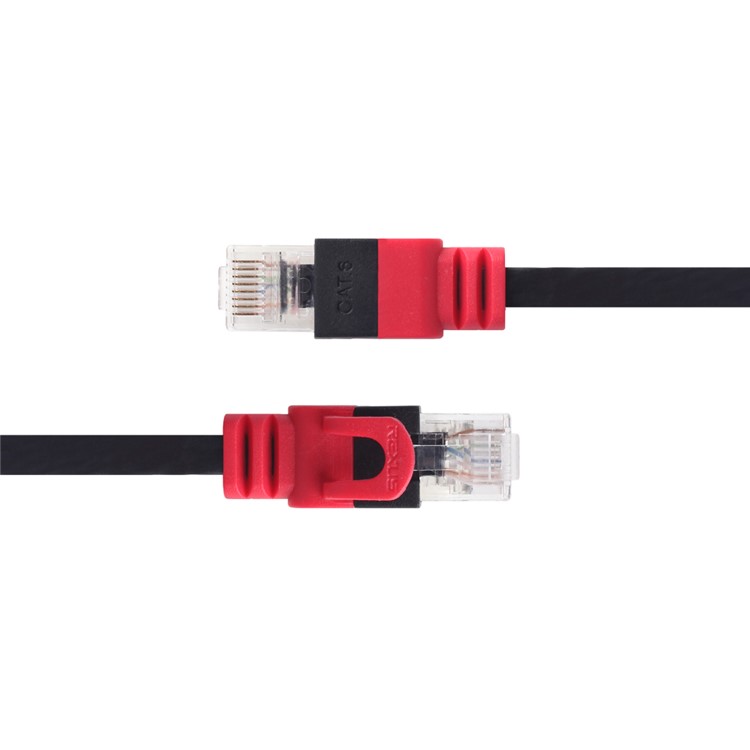 20M Flat Cat6 Network Ethernet Patch Cable RJ45 Patch LAN Cable-5