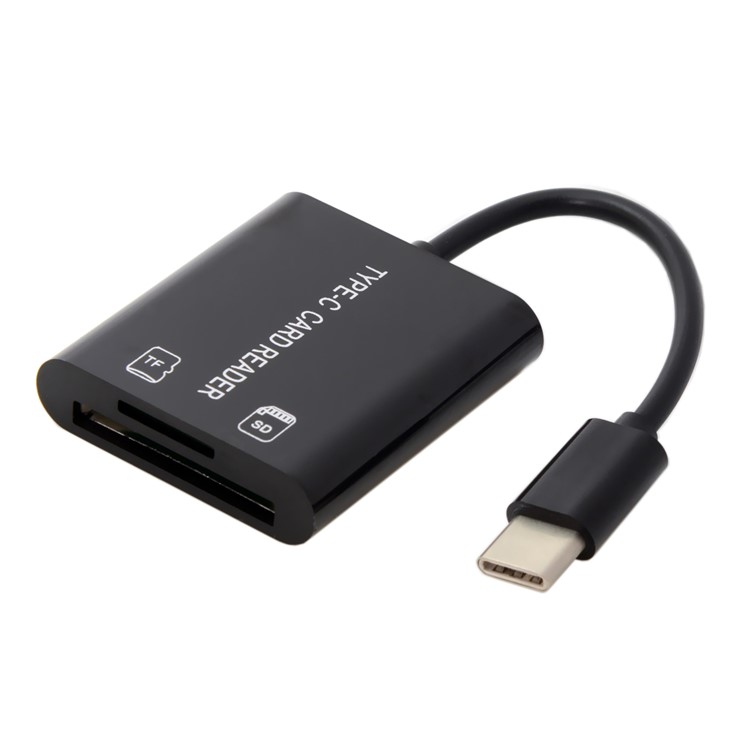 CY UC-090 USB 3.1 Type C USB-C to TF SD Micro-SD SDXC Card Reader Adapter-5