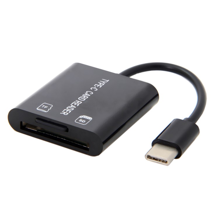 CY UC-090 USB 3.1 Type C USB-C to TF SD Micro-SD SDXC Card Reader Adapter-9