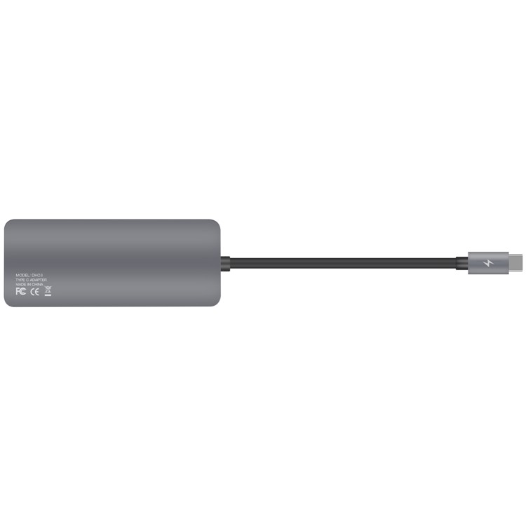 MOMAX One Link 7-in-1 Type-C Hub with 3 USB 3.1 Ports + Type-C PD Charging Port + 4K HDMI Port + TF/SD Card Reader - Grey-3