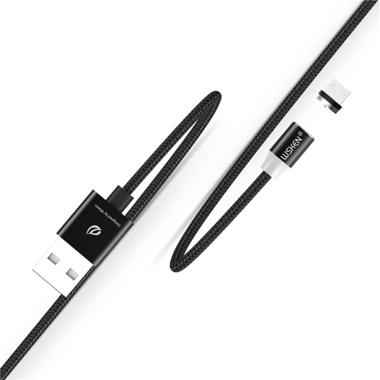

WSKEN X-cable Series Магнитный Микро USB Зарядный Шнур Для Samsung HTC Huawei - Черный