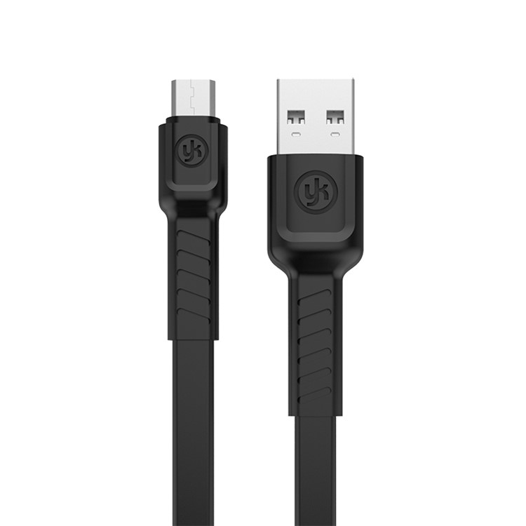 REMAX 2.1A 1M Micro USB Charging Data Syncing Cable - Black-1