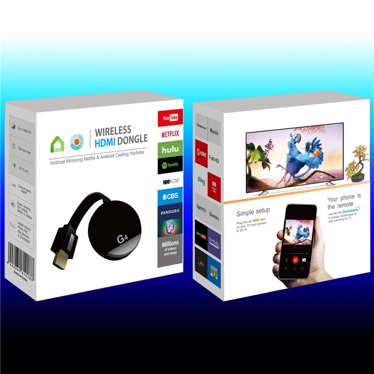 G4 Media Streamer Miracast Wifi HDMI Dongle-Empfänger Für Netflix Youtube-7
