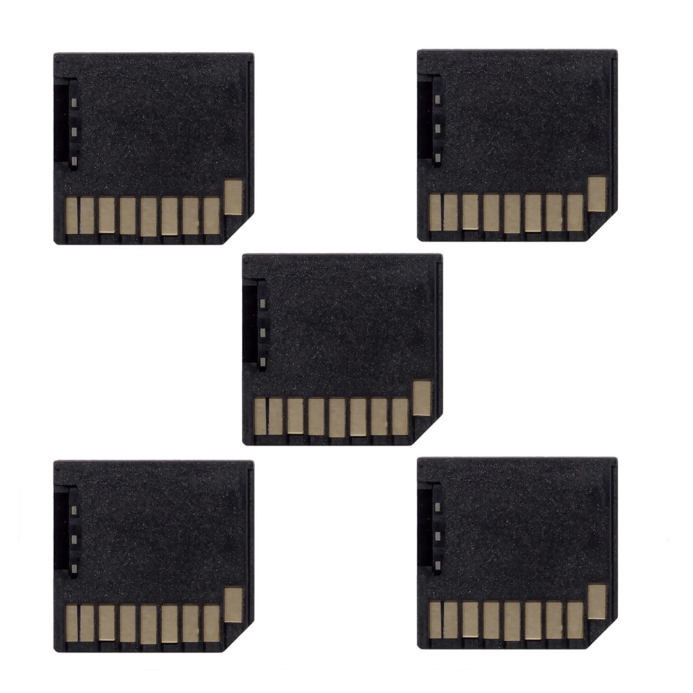 CY EP-064 5pcs / Set Micro SD TF Vers Mini Adaptateurs Pour Kit De Carte SD Pour Stockage Supplémentaire Macbook Air / Pro / Rétine-6