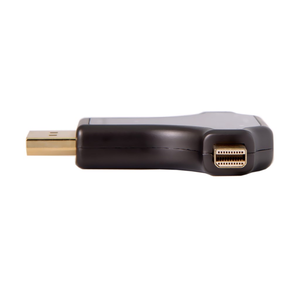 CY UC-097 USB-C & Displayport & Mini DP 3-in-1 to HDMI Female Adapter-10