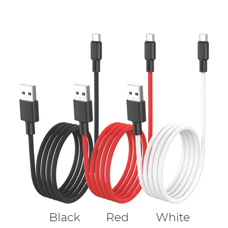 HOCO X29 Superior Micro USB Charging Data Sync Cable for Samsung LG Huawei, etc. - Red-5