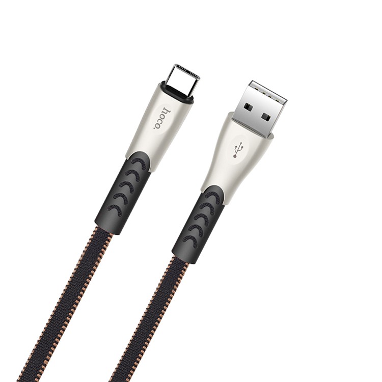 HOCO U48 Superior Type-C Speed Charge Data Sync Cable for Xiaomi Huawei, etc. - Black-1