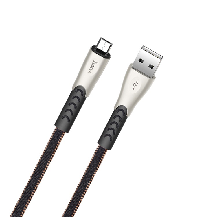 HOCO U48 Superior Micro USB Speed Charge Data Sync Cable for Xiaomi Huawei, etc. - Black-1