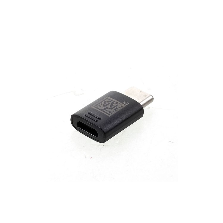 Micro USB to Type-C Adapter Converter Support OTG Charge Data Sync for Samsung Galaxy S10/S9 Plus etc. - Black-3