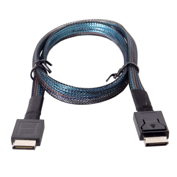 OCuLink PCIe SFF-8611 4i to OCuLink SFF-8611 SSD Data Active Cable-1