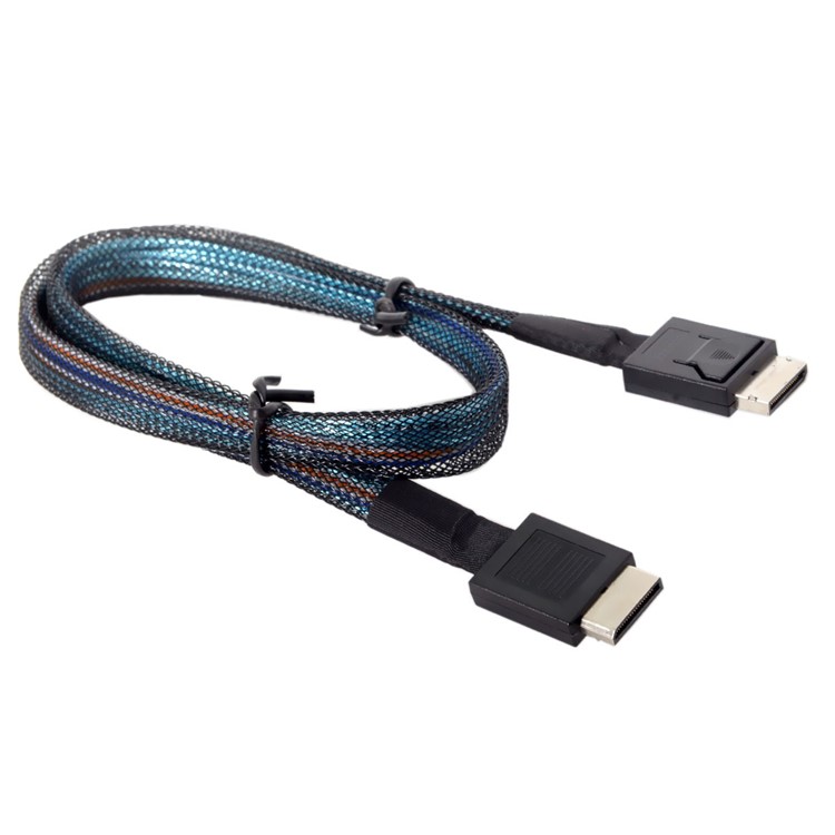 OCuLink PCIe SFF-8611 4i to OCuLink SFF-8611 SSD Data Active Cable-7