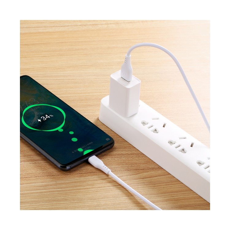TECLAST TL-P10C 1m TPE Type-C Charge Cable for Samsung Huawei Xiaomi Etc. - White-5