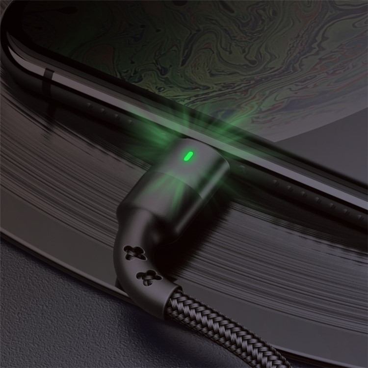 30Pcs/Set USAMS US-SJ312 U26 Micro USB Charging Data Sync Cable 1m with Display Stand - Black-3
