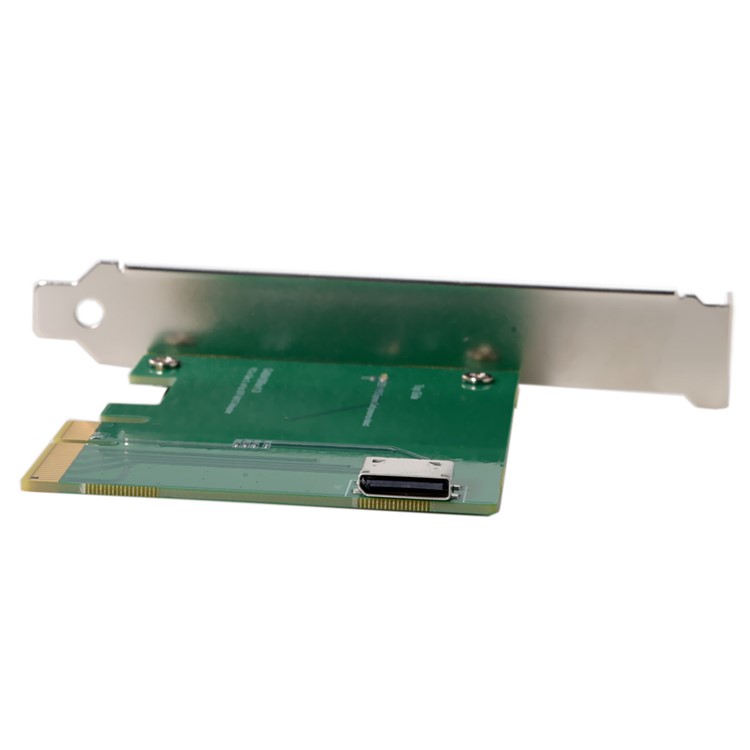 PCI-E 3.0 x4 to Oculink SFF-8612 SFF-8611 Host Adapter for PCIe SSD with Low Profile Bracket-7