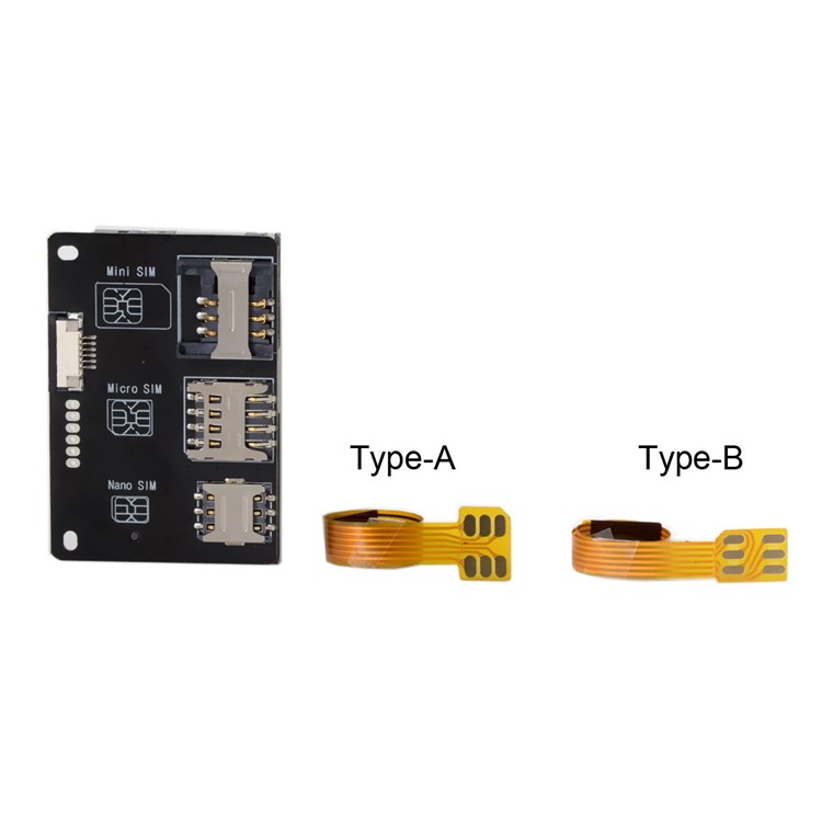 Nano SIM Activation Tools Converter to Smartcard IC Card Extension for Micro & Nano SIM Card Adapter Kit-22