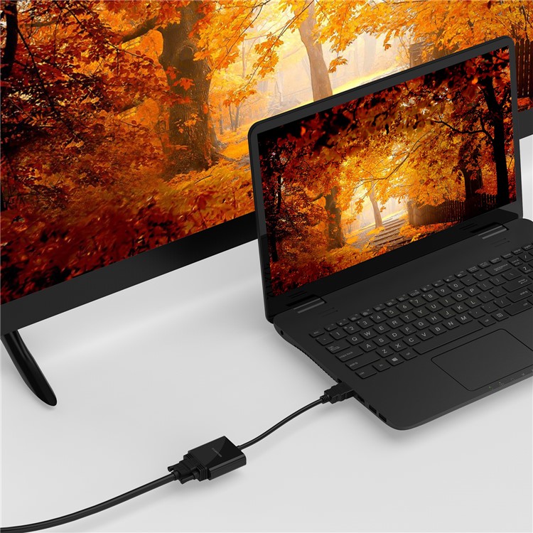 LENTION HDMI to 1080P VGA Adapter Converter-3