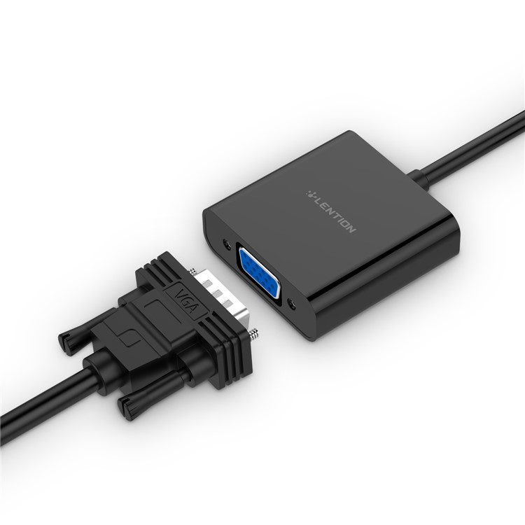LENTION HDMI to 1080P VGA Adapter Converter-6