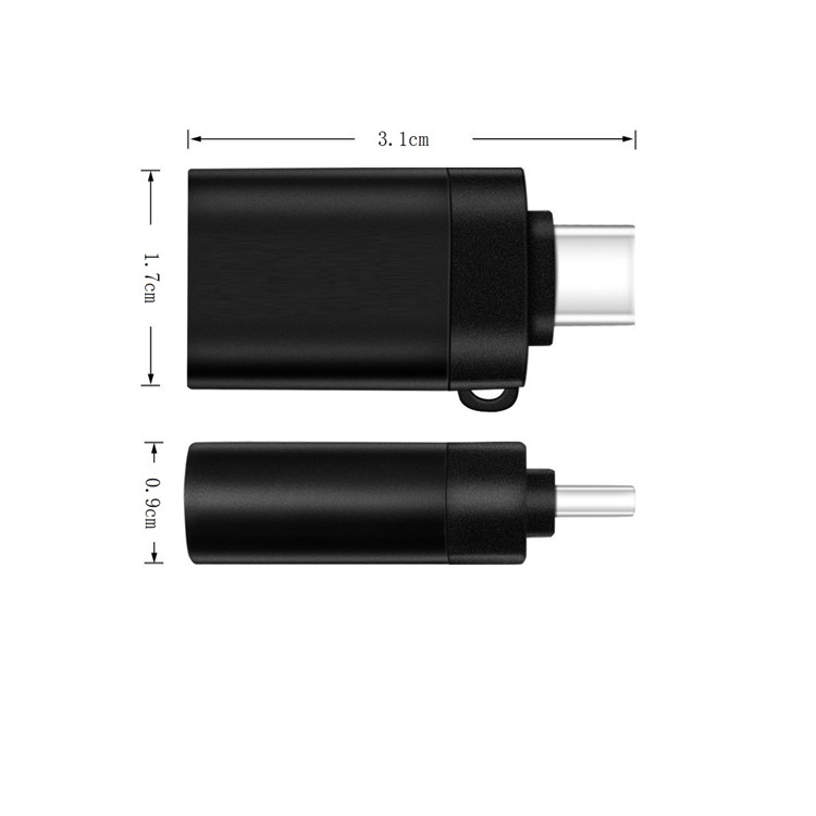 XQ-A013 USB 3.1 Type C to A OTG Data Host Adapter for MacBook & Chromebook & Cell Phone-6