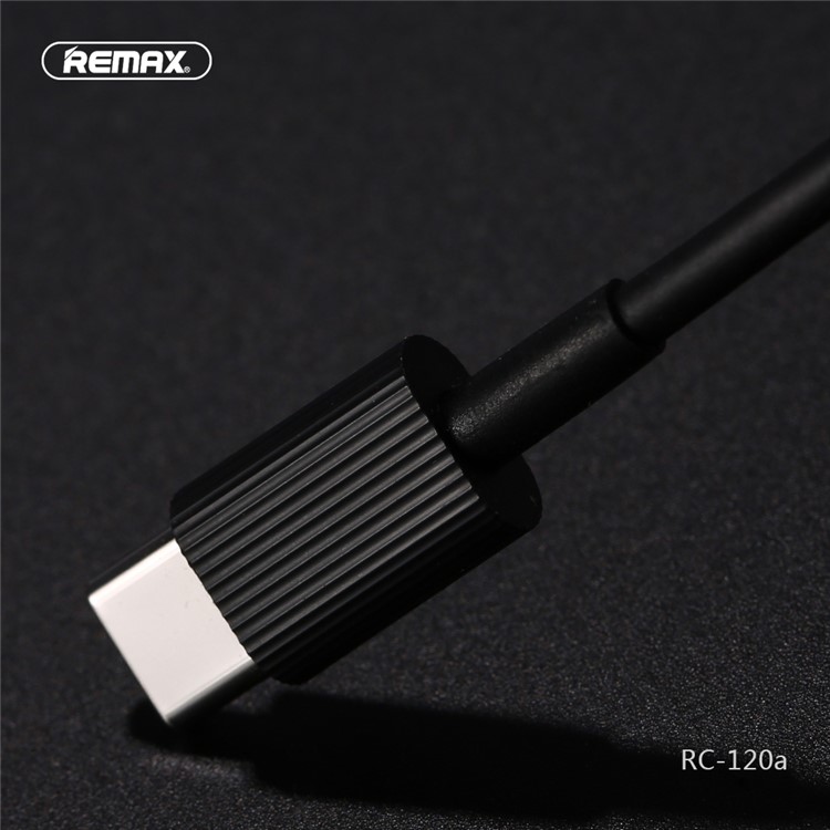 REMAX Chaino Mini Type-C Data Cable Charging Cord 30cm - Black-3