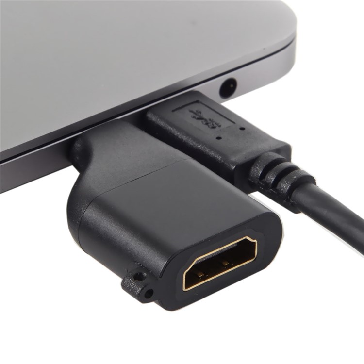 USB-C Type-C to HDMI Converter Adapter 1080P with Chain for Tablet & Phone & Laptop-12