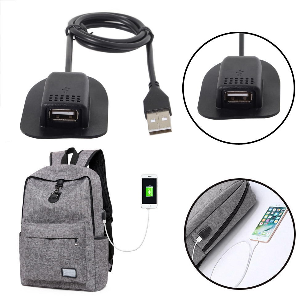 USB-Stecker Auf USB-Buchse Kabel Praktische Praktische Outdoor-Reise Camping Extern-2