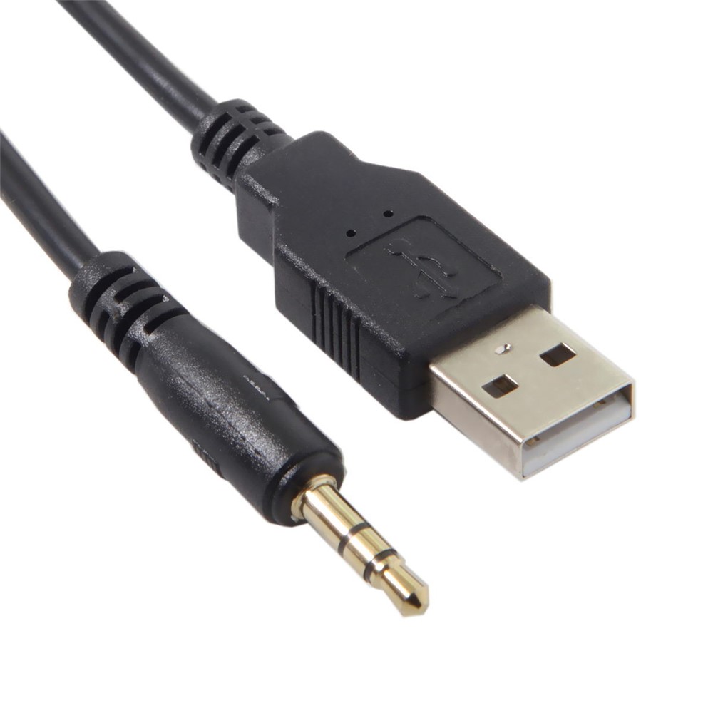 Combo USB 2.0 & 3.5mm AUX Male to Female Extension Cable with Waterproofable Mount Shell-6